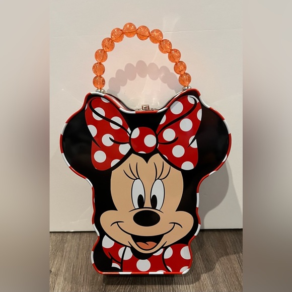 NEW- Disney Minnie Mouse Tin Box - Picture 2 of 7